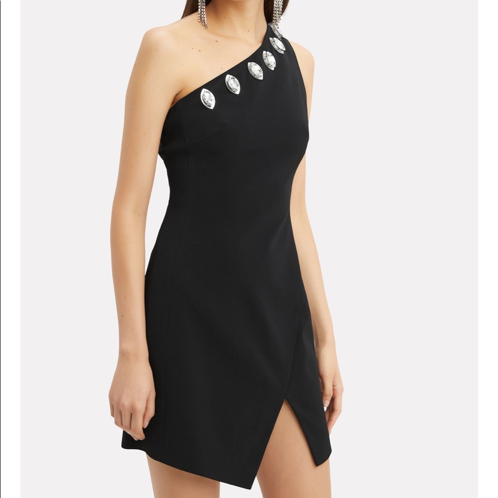 David Koma Crystal shoulder dress newnye